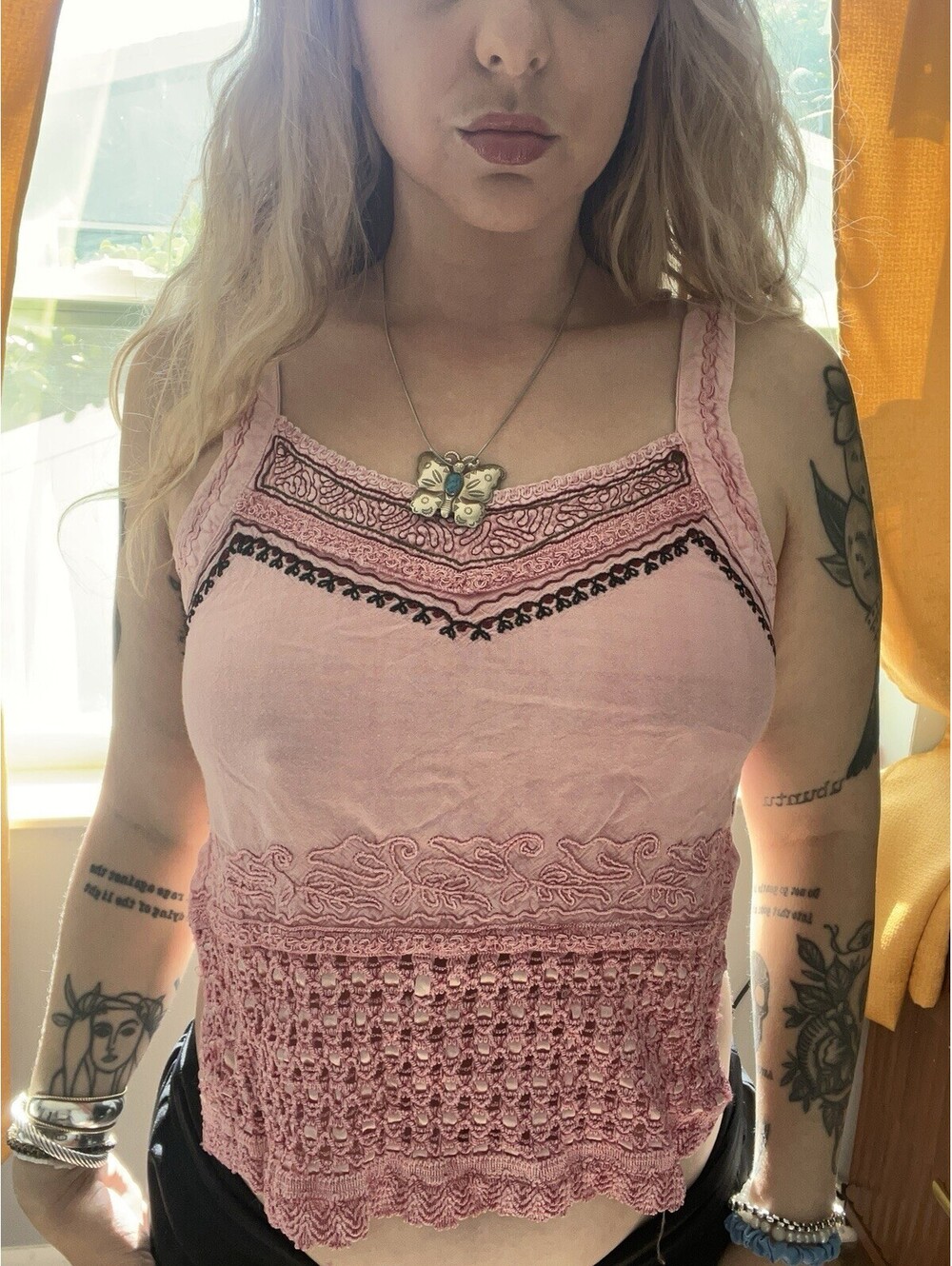 Vintage Hippie Crop Top